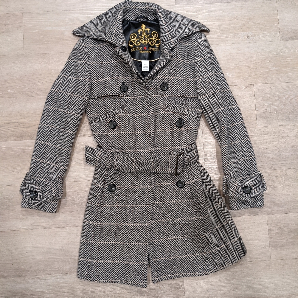 Nicole Benisti Wool Coat